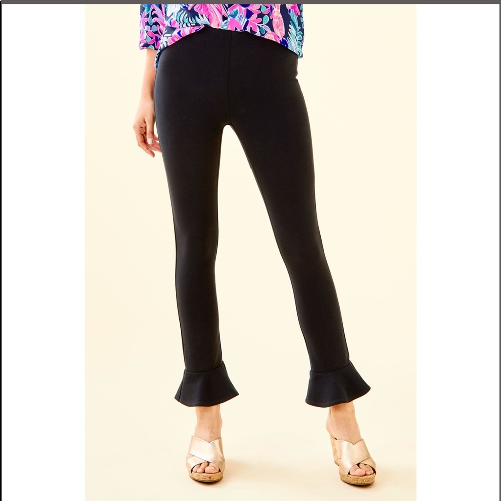 NWT Lilly Pulitzer Nira Ruffle Leggings